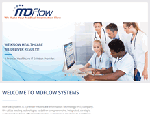 Tablet Screenshot of mdflow.com